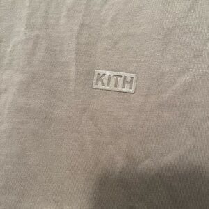 Kith Light Gray/tan Tee